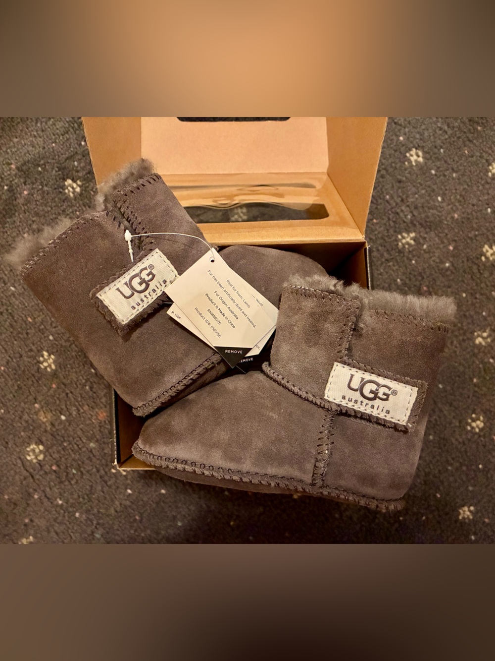 UGG Erin Infant Boot - Charcoal Gray